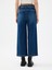 Crop Wide Leg Regular Fit Kadın Pantolon 10