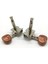 2R2L Metal Ukulele Kilitleme Dize Tuner Tunar Ayarlama Peg Makinesi Başkan, Ukulele Gitar Parçası Için Kahverengi Baş Pegs ile (Yurt Dışından) 3