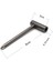 6.35MM Gitar Kafes Çubuk Anahtarı Dayanıklı Kafes Çubuk Boyun Ayarı Hex Tenner Metal Hex Anahtarı (Yurt Dışından) 2