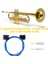 Trompet Trombon Pirinç Üfleme Nozul Temizleyici Valf Çubuğu Müzik Aleti Aksesuarı Için 3 Parçalı Set (Yurt Dışından) 5