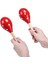 Maracas, Ahşap Rumba Çalkalayıcı Çıngıraklar Yetişkin Çocuklar Için El Perküsyon Müzik Aleti, 2 Set (Yurt Dışından) 3