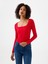 Slim Fit Kadın Bluz U.kol 6