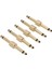 5pcs 1/4 Inç 6.35 mm Gitar Efektleri Pedal Konnektörü Kepçesi Arayüzü Kablo Adaptörü Elektrik Pedal Kartı Aksesuarları (Yurt Dışından) 2