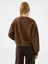 Long Crop Kadın Sweatshirt 9