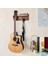 Gitar Duvar Askısı Gitar Tutucu Duvar Montaj Braket Askı Gitar Ahşap Pick Tutucu ve 3 Kancalı Karbonize Asılı (Yurt Dışından) 4