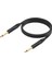 6.35MM 1/4 Gitar Kablosu Erkek - Erkek Ts/trs Elektro Gitar Bas Amp Mikser Hoparlör Için Dengeli Stereo Ses Kablosu 100CM (Yurt Dışından) 3