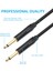 6.35MM 1/4 Gitar Kablosu Erkek - Erkek Ts/trs Elektro Gitar Bas Amp Mikser Hoparlör Için Dengeli Stereo Ses Kablosu 100CM (Yurt Dışından) 5
