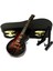 Mini Elektro Gitar Modeli Minyatür Dekorasyon Müzik Enstrümanları Vaka ve Stand, 12CM (Yurt Dışından) 1