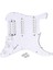 Sq Sq Electıce Gitar Yüklü Ön Kablolu Elektro Gitar Pickguard Pikap Montaj Beyaz Inci (Yurt Dışından) 2