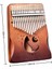 17KEYS Kalimba Başparmak Piyano Masif Ahşap Kaplama Müzik Enstrümanı Kalimba Parmak Piyano Müzik Severler Için Hediye (Yurt Dışından) 4