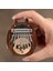 Hluru Siyah Ceviz + Akçaağaç Parmağı Piyano Müzik Enstrümanı Mini 8 Keys Kalimba Müzikal Keyifli Enstrüman, Yuvarlak Kulaklar (Yurt Dışından) 2