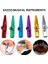 24 Pack 24 Pack Metal Kazoos Kazoo Flüt Diyaframları 6 Renk, Ukulele, Keman, Gitar, Piyano Için Iyi Bir Arkadaş (Yurt Dışından) 4