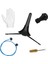 Pirinç Trompet Aksesuarları Braket Braketi + Sabit + Halat Fırçası + Piston Fırçası + Eldivenler (Yurt Dışından) 2