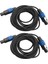 2 Paket 25 Ft Erkek Konuşma Kablolar, Profesyonel 12 Gauge Awg Audio Cord Dj Hoparlör Kablo Tel Twist Kilitli (Yurt Dışından) 2