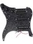 Sq Sq Electıce Gitar Yüklü Önceden Kablolanmış Elektro Gitar Pickguard Pikap Montajı Siyah Inci (Yurt Dışından) 4