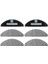6 Pcs Irobot Oda Için Parça Pads Combo I5, I5+, J5, J5+ Robot Vakum Mikrofiber Yıkanabilir Yeniden Kullanılabilir Kumba (Yurt Dışından) 1