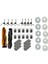 36 Pcs Dreame X50 Ultra / S40 Geliştirilmiş Sürüm Süpürücü Aksesuarları Ana Yan Fırça Filtresi Rag Toz Çanta (Yurt Dışından) 2