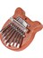 Mini Kalimba 8 Anahtar Zarif Parmak Başparmak Piyano, Yeni Başlayanlar Için Hediye Müzik Aşık Oyuncuları, Sevimli Kolye Ayı (Yurt Dışından) 5
