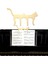 Metal Müzik Kitabı Klip Kedi Şeklindeki Müzik Notaları Klip Açık Hava Performansı, Notlar, Kitap, Piyano, Gitar, Keman (Altın) (Yurt Dışından) 3