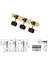 AOS-020B3P 1 Çift Altın Kaplamalı 3 Makine Üst Klasik Gitar Dizesi Ayarlama Anahtarları Pegs (Yurt Dışından) 5