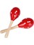 Maracas, Ahşap Rumba Çalkalayıcı Çıngıraklar Yetişkin Çocuklar Için El Perküsyon Müzik Aleti, 2 Set (Yurt Dışından) 1