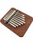 Mini Kalimba 8 Anahtar Başparmak Piyano 8 Tonlu Parmak Piyano Enstrümanı Yeni Başlayanlar Için Müzik Hediyesi (Yurt Dışından) 3