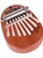 Mini Kalimba 8 Anahtar Zarif Parmak Başparmak Piyano, Yeni Başlayanlar Için Hediye Müzik Severler Oyuncuları, Sevimli Kolye Elipse (Yurt Dışından) 5