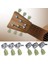 Gitar Ayar Pegs String Tuners 3r 3l Makine Kapakları String Tuning Anahtar Pegs Tuner Folk/electric Gitar Gümüş (Yurt Dışından) 5