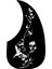 Gitar Anti-Skid Plaka Gözyaşı Şeklinde Halk Klasik Gitar Pickguard Anti-Sracratch Kelebek (Yurt Dışından) 1
