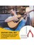 Gitar Temiz Cila Aletleri 6 Adet Profesyonel Luthier Araçları Onarım Kiti Kesici Tel Gitar Alet Seti (Yurt Dışından) 5