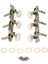 2pcs Akustik Klasik Gitar Seti Ayarlanma Pegs Tuş Makine Başlıkları Tuner (Yurt Dışından) 2