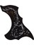 Siyah Çiçek ve Kuş Gitar Pickguard Dekoratif Kendi Vilatör Sticker String Gitar Koruma Koruma Yaması (Yurt Dışından) 1