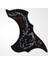 Siyah Çiçek ve Kuş Gitar Pickguard Dekoratif Kendi Vilatör Sticker String Gitar Koruma Koruma Yaması (Yurt Dışından) 3