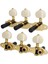 1:18 Akustik Gitar Makinesi Başlıkları Gitar String Tuning Pegs Anahtar 3L3R Gitar Tuner (Yurt Dışından) 1