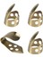 Gitar Parmak Seçer 3 Endeks Parmak + 1 Başparmak Ayarlanabilir Metal Banjo Fingerstyle Seçim Parmak Koruyucusu (Yurt Dışından) 2