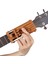 Gitar Akor Trainer Akor Öğrenme Sistemi Yeni Başlayanlar Için Gitar Oynanan Şarkı Söyleme Yardımı Akor Araç Ölçeği Asistan Kırmızı Ahşap (Yurt Dışından) 2