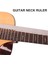 Gitar Bas Boyun Çentik Düz Kenar Perdesi Rocker String Cetvel Luthier Alet Seti (Yurt Dışından) 4