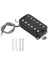 Elektro Gitar Humbucker Pikaplar Boyun Alnico V Pikap Siyah (Yurt Dışından) 3