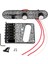 Metal Oyma Elektro Gitar Eyer Köprüsü Pikap Yuvası Telecaster Gitar Değiştirmeleri Için Set, Siyah (Yurt Dışından) 1