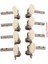 Makineler Tuner Pegs Mandolin Için Beyaz Inci Düğmeleri ile 4l+4r (Yurt Dışından) 3