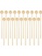 20 Pcs Ahşap Malletler Perküsyon Glockenspiel Ksilofon Malletler Çubuklar Ahşap Küçük Müzikal Sopalar Chime, 8.2 Inç (Yurt Dışından) 1