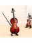 Sesli Minyatür Keman, Mini Müzik Aleti Dekorasyon Hediyesi, Keman Modeli Süslemesi (Yurt Dışından) 4