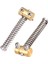 6pcs Gitar Telafi Edilmiş Köprü Pirinç Eyerler Set Gitar Yedek Parça (Yurt Dışından) 3