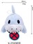 Yeni Jeff The Land Shark Peluş Köpekbalığı Oyuncak Bebek, Peluş Oyuncak (Yurt Dışından) 1