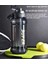 2000ML Açık Spor Fitness Ekstra Kapasiteli Çift Içme Pipetli Plastik Bardak (Yurt Dışından) 4
