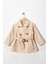 Trençkot Kemerli Astarlı kız çocuk - Bej 1