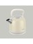 KK-3340 Paslanmaz Çelik Retro Su Isıtıcı Kettle - Ekru - 2,2 Litre 2