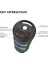 Taşınabilir Bluetooth Hoparlör Kablosuz Speaker LED Işıklı Ses Bombası Party Box Hoparlör 3