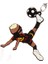 Galatasaray Osimhen Metal Anahtarlık Futbol Temalı Lisanslı Ürün 3