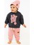 Hi Baskılı 2 Li Kız Bebe takım - Pembe 1
